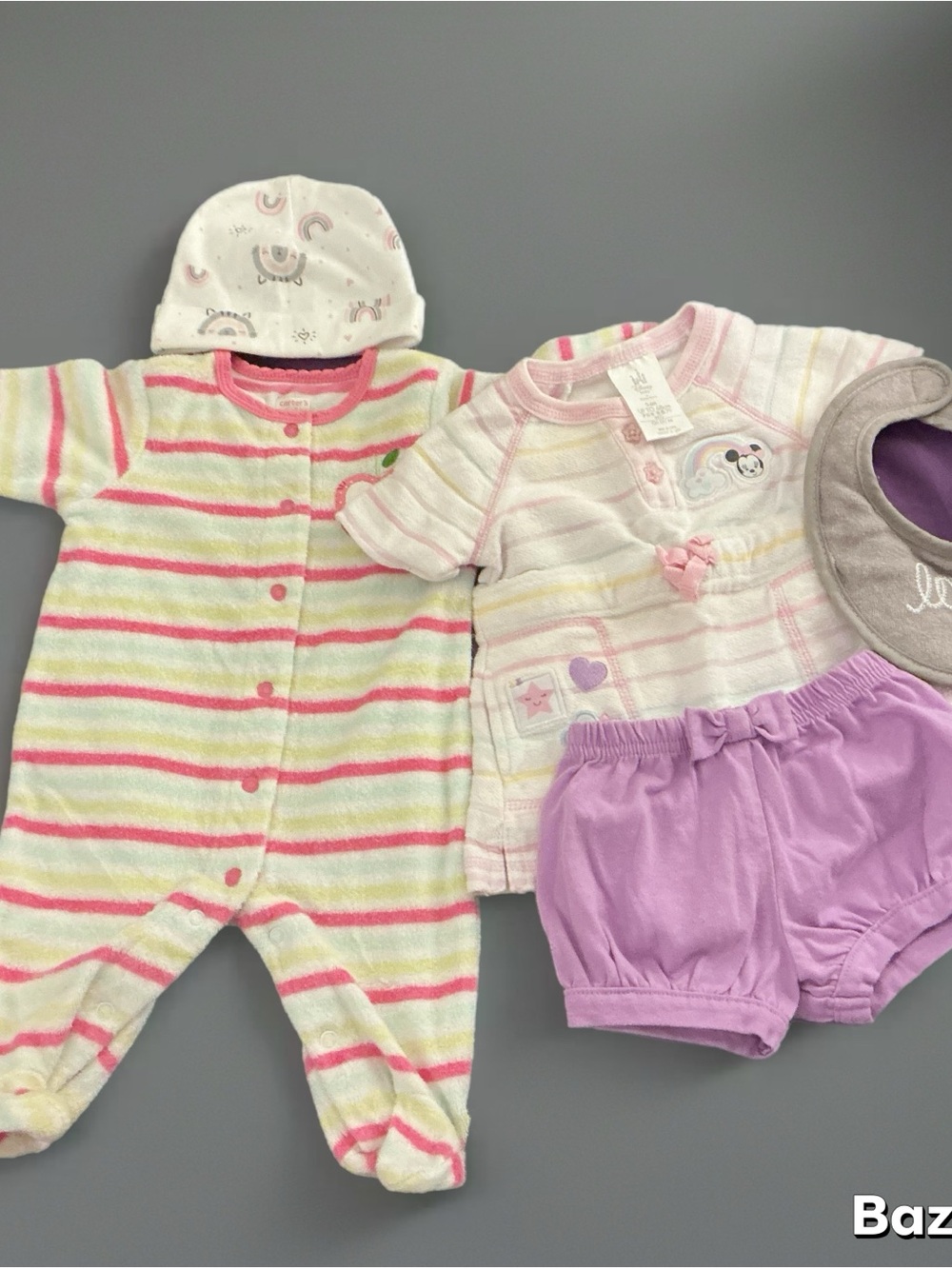 Infant Girls Bathtime & Sleepy Outfit Set 1136